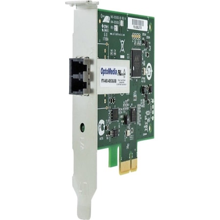 Allied Telesis Taa, Gig Pci-Express Fiber Adapter Card; Wol, Lc Connector; AT-2914SX/LC-901